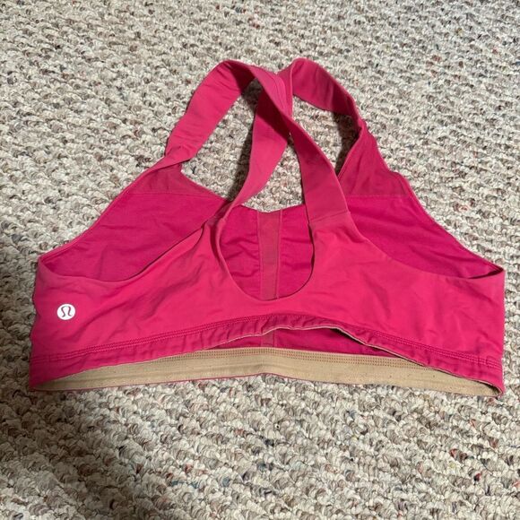 Lululemon All Sport Bra III in Pink- Size 12 - Picture 1 of 5